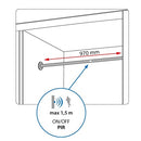 Modern Wardrobe LED Pipe Light