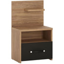 Monaco Right Hand Bedside Cabinet by Lavishway | Bedside Tables-44109