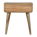 Dalston Monochrome Print Bedside Table by Lavishway | Bedside Tables-58649