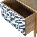 Daslton Open Slot Bedside Table by Lavishway | Bedside Tables-58644