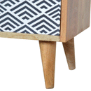 Daslton Open Slot Bedside Table by Lavishway | Bedside Tables-58645