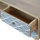 Dalston 2 Drawers Monochrome Print Media Unit by Lavishway | TV Units Cabinets-58628