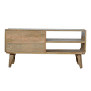 Dalston 2 Drawers Monochrome Print Media Unit by Lavishway | TV Units Cabinets-58624