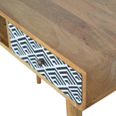 Dalston Monochrome Print Writing Desk by Lavishway | Reclaimed Wood Desks-58613