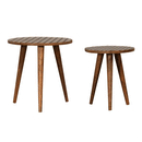 Dalston Nordic Style End Table In Pair by Lavishway | Nest of Tables-58602