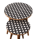 Dalston Nordic Style End Table In Pair by Lavishway | Nest of Tables-58603