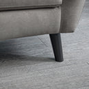 Monza Retro Style Fabric 2 Seater Sofa by Lavishway | Fabric Sofas-61562