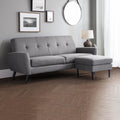 Monza Retro Style Fabric 3 Seater Sofa by Lavishway | Fabric Sofas-61540