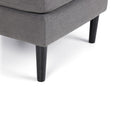 Monza Fabric Ottoman Footstool by Lavishway | Footstool-61507