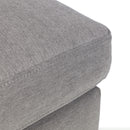 Monza Fabric Ottoman Footstool by Lavishway | Footstool-61504