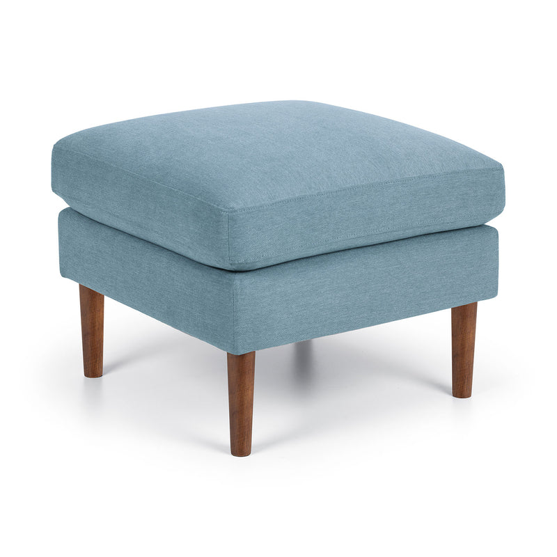 Monza Fabric Ottoman Footstool by Lavishway | Footstool-61499