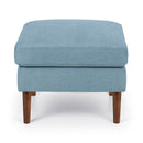 Monza Fabric Ottoman Footstool by Lavishway | Footstool-61501