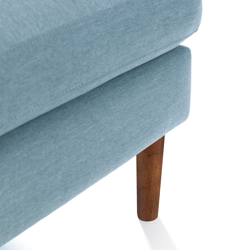 Monza Fabric Ottoman Footstool by Lavishway | Footstool-61506