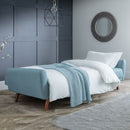 Monza Retro Style Fabric Sofa Bed by Lavishway | Sofa Beds-61513