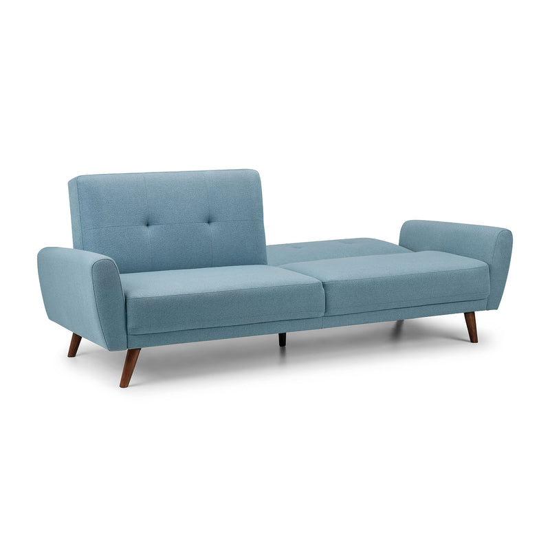 Monza Retro Style Fabric Sofa Bed by Lavishway | Sofa Beds-61517