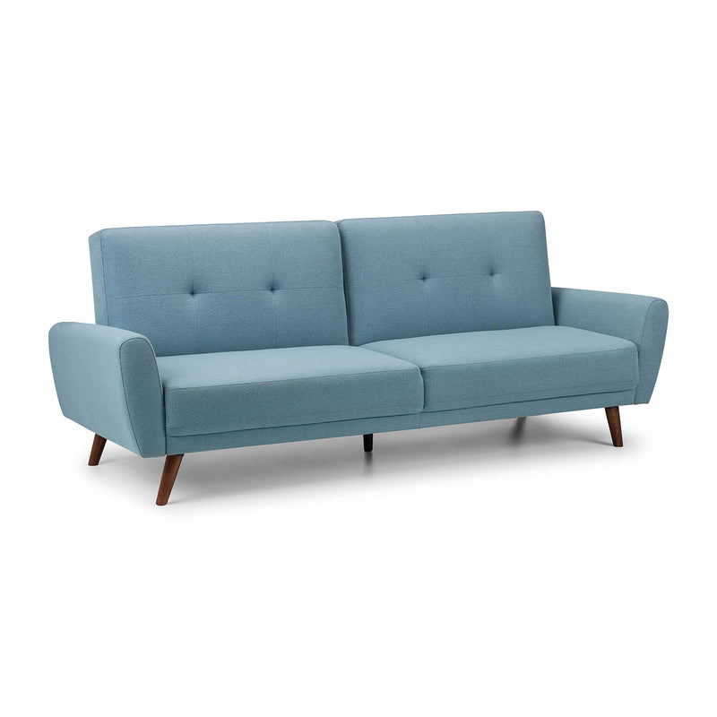 Monza Retro Style Fabric Sofa Bed by Lavishway | Sofa Beds-61518