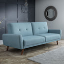 Monza Retro Style Fabric Sofa Bed by Lavishway | Sofa Beds-61511