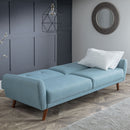Monza Retro Style Fabric Sofa Bed by Lavishway | Sofa Beds-61515