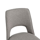 Morgan Leather & Fabric Dining Chair Set of 2 by Lavishway | Dining Chairs-24801
