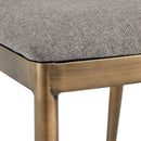 Morgan Leather & Fabric Dining Chair Set of 2 by Lavishway | Dining Chairs-24800