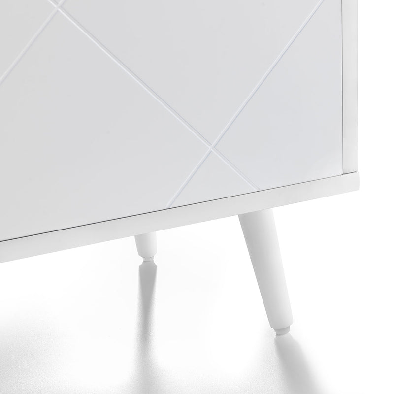 Moritz Melamine 2 Doors TV Cabinet by Lavishway | TV Units Cabinets-61453