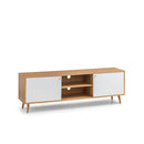 Moritz Melamine 2 Doors TV Cabinet by Lavishway | TV Units Cabinets-61443