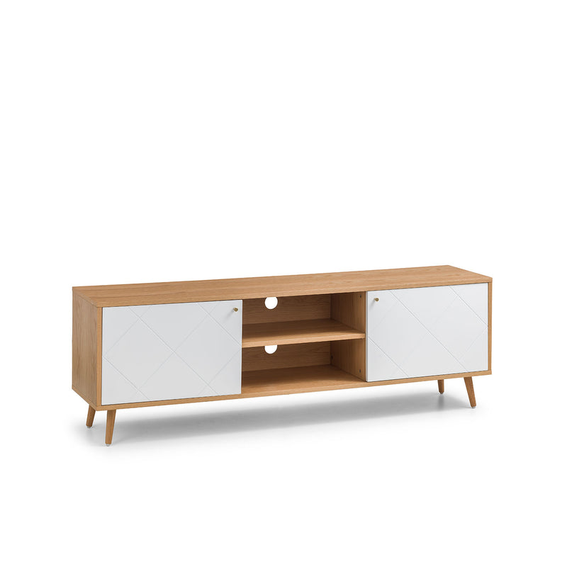 Moritz Melamine 2 Doors TV Cabinet by Lavishway | TV Units Cabinets-61443