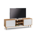 Moritz Melamine 2 Doors TV Cabinet by Lavishway | TV Units Cabinets-61449