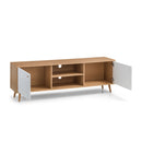 Moritz Melamine 2 Doors TV Cabinet by Lavishway | TV Units Cabinets-61447