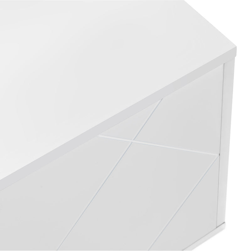 Moritz Melamine 2 Doors TV Cabinet by Lavishway | TV Units Cabinets-61456