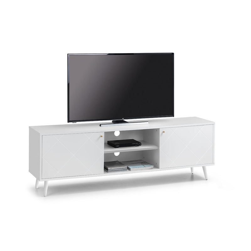 Moritz Melamine 2 Doors TV Cabinet by Lavishway | TV Units Cabinets-61448