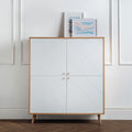 Moritz Melamine 4 Doors Cabinet by Lavishway | Hallway Cabinets-61459