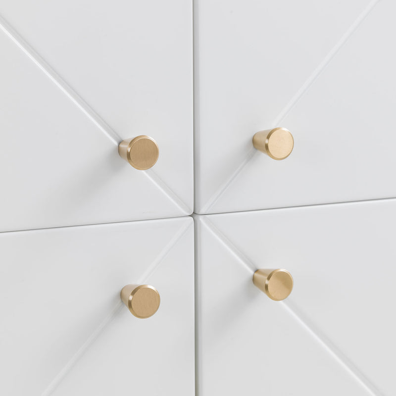 Moritz Melamine 4 Doors Cabinet by Lavishway | Hallway Cabinets-61472