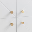 Moritz Melamine 4 Doors Cabinet by Lavishway | Hallway Cabinets-61475