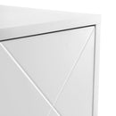 Moritz Melamine 4 Doors Cabinet by Lavishway | Hallway Cabinets-61470