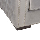 Moscow Upholstered Velvet 3 Seater Sofa by Lavishway | Velvet Sofa-24668