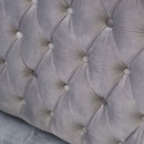 Moscow Upholstered Velvet 3 Seater Sofa by Lavishway | Velvet Sofa-24666