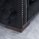 Moscow Modish Upholstered Velvet Sofa Set by Lavishway | Velvet Sofa-24641