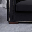 Moscow Modish Upholstered Velvet Sofa Set by Lavishway | Velvet Sofa-24639