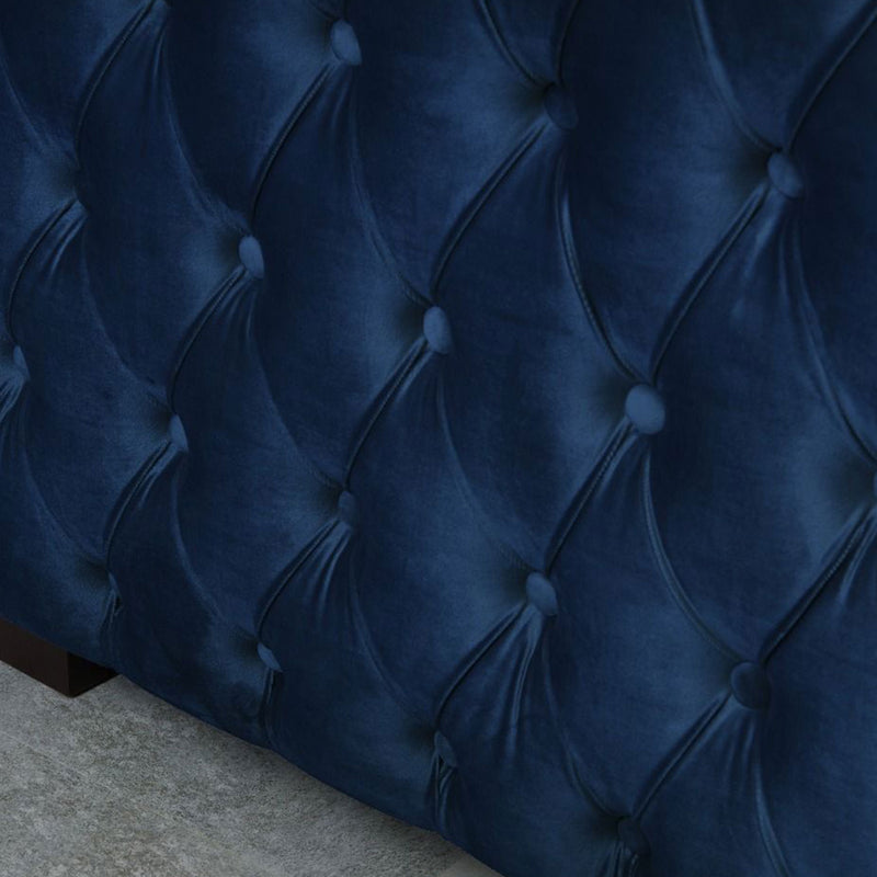 Moscow Modish Upholstered Velvet Sofa Set by Lavishway | Velvet Sofa-24627