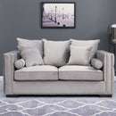 Moscow Velvet Upholstered Suite by Lavishway | Velvet Sofa-24728