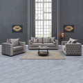 Moscow Velvet Upholstered Suite by Lavishway | Velvet Sofa-24699