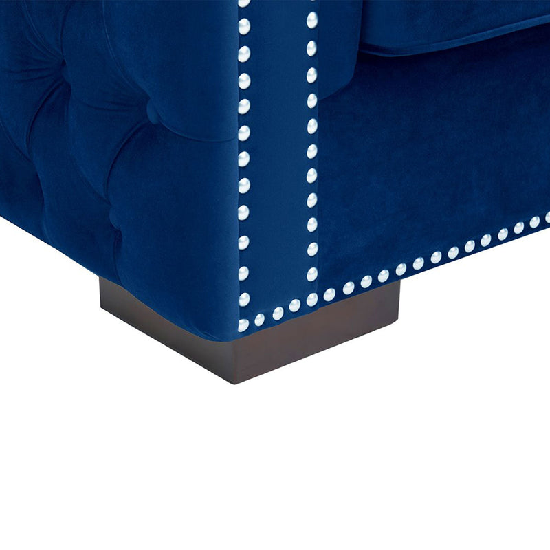 Moscow Velvet Upholstered Suite by Lavishway | Velvet Sofa-24725