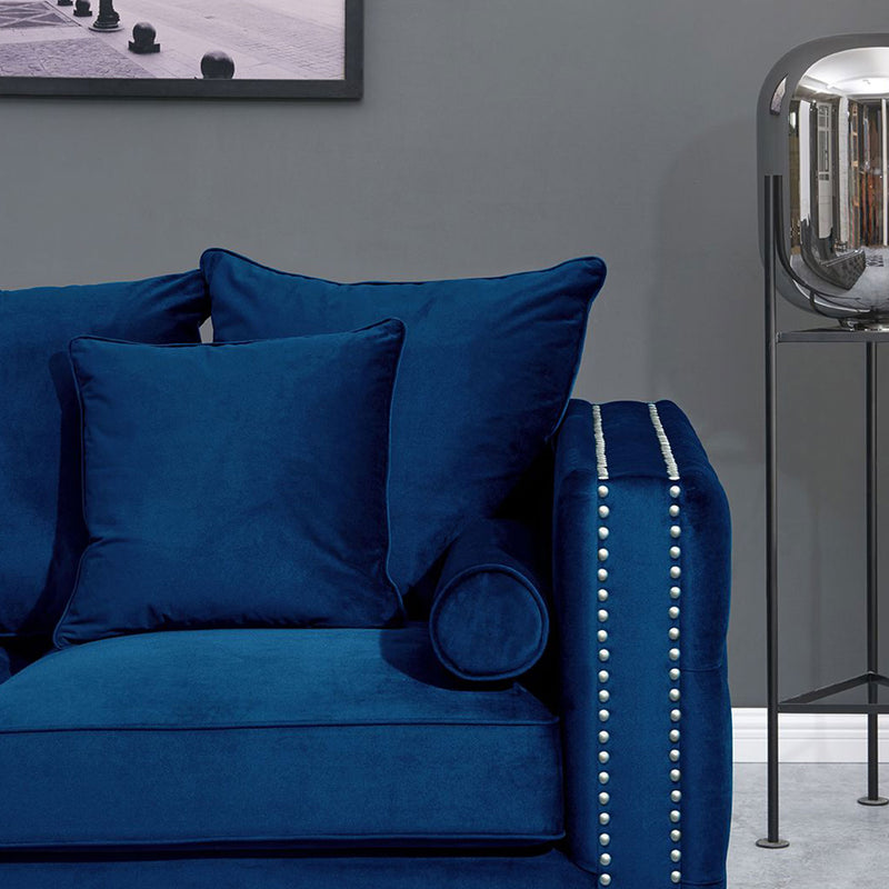 Moscow Velvet Upholstered Suite by Lavishway | Velvet Sofa-24718