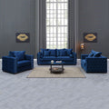 Moscow Velvet Upholstered Suite by Lavishway | Velvet Sofa-24700
