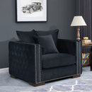 Moscow Velvet Upholstered Suite by Lavishway | Velvet Sofa-24706