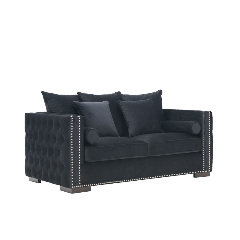Moscow Velvet Upholstered Suite by Lavishway | Velvet Sofa-24704