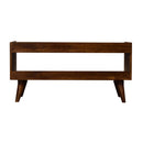 Mud Linen Upholstered Seat Pad Bench by Lavishway | Benches & Storage Benches-22041