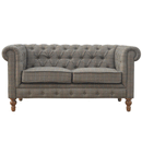 Augustus 2 Seater Chesterfield Sofa by Lavishway | Fabric Sofas-58555