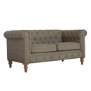 Augustus 2 Seater Chesterfield Sofa by Lavishway | Fabric Sofas-58554